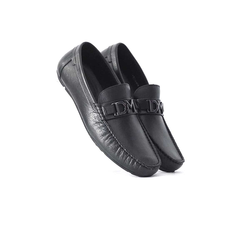 Men's Stylish Leather Loafer- 825 BK/TBC