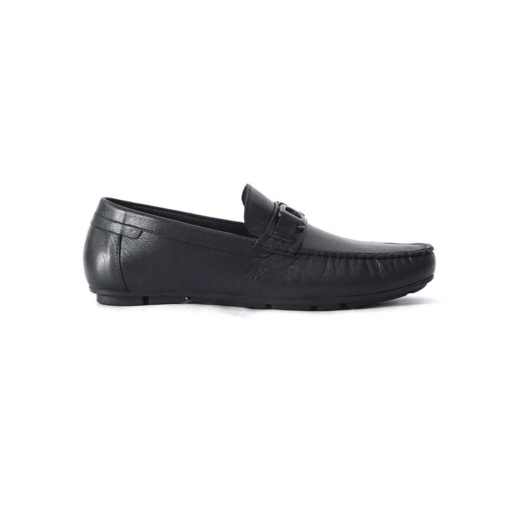 Men's Stylish Leather Loafer- 825 BK/TBC