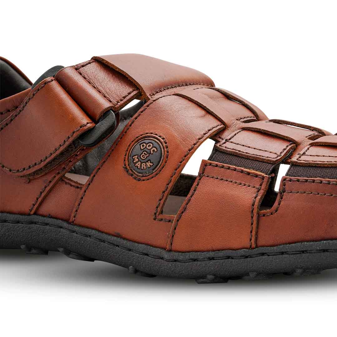 Best Quality Pure Cowhide Leather Men''s Designer Leather Sandals for Every  Ethnic Occasions at Rs 1760/pair | Men Leather Sandal in New Delhi | ID:  24056528688