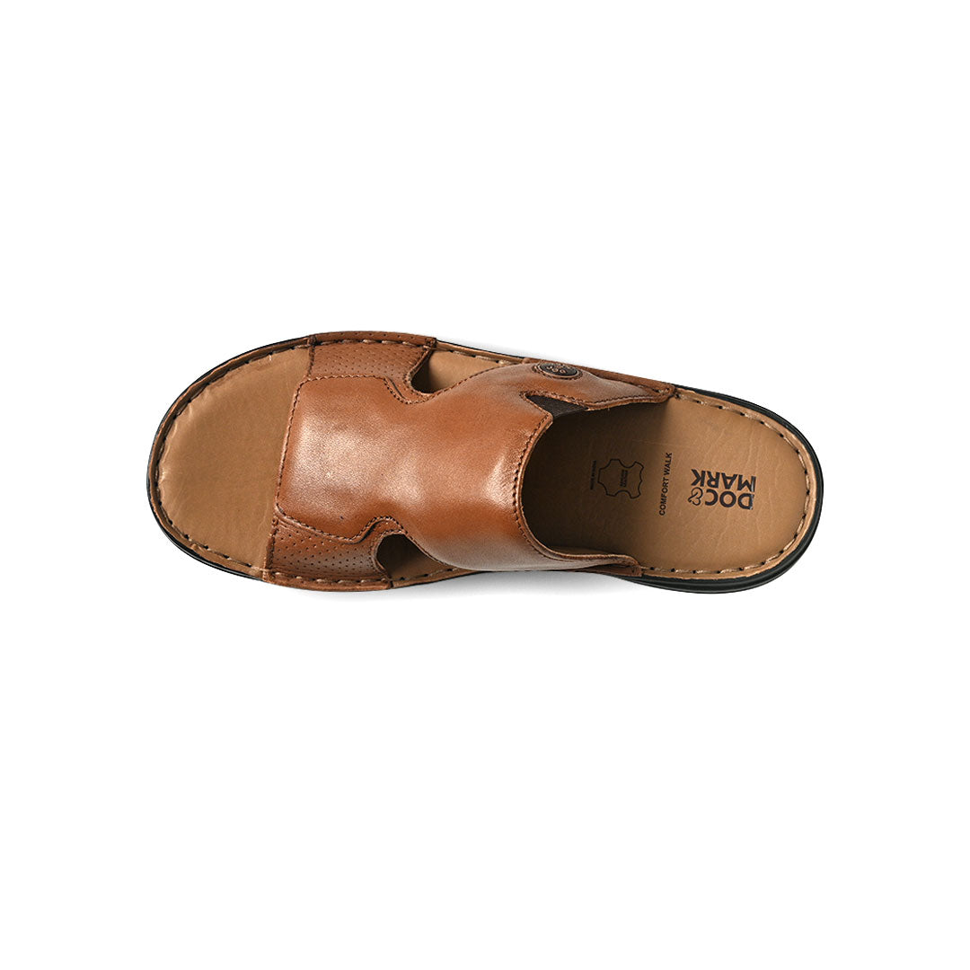 Real leather deals slippers