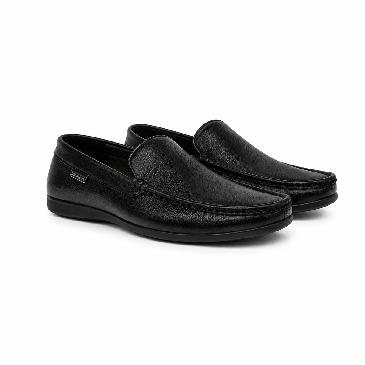 Men's Stylish Leather Loafers  621 BK/ CBN