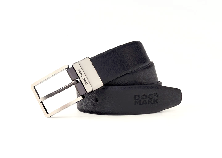 Premium Leather Men Kata Turning Buckle Belt KT105REV