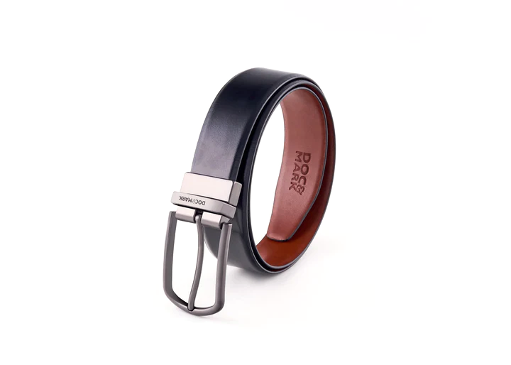 Premium Leather Men Kata Turning Buckle Belt KT152REV