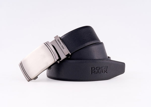 Auto Lock Reversible Leather Belt - AL106REV
