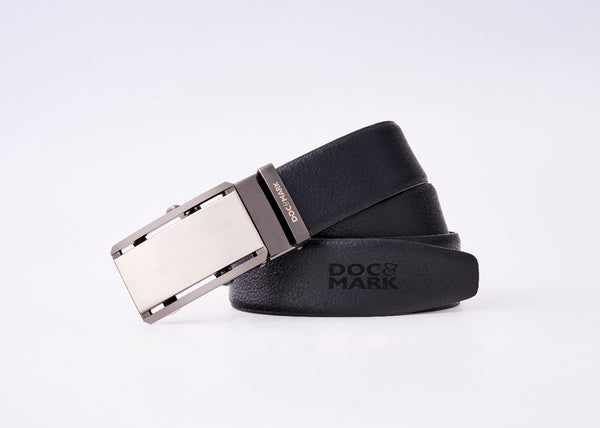 Auto Lock Reversible Leather Belt - AL110REV