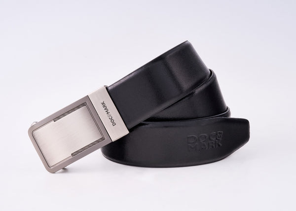 Premium Leather Men Auto Lock Turning Buckle Belt ALT71REV
