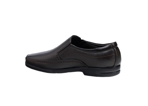 Airport-Friendly Leather Shoes 637BK & DBN