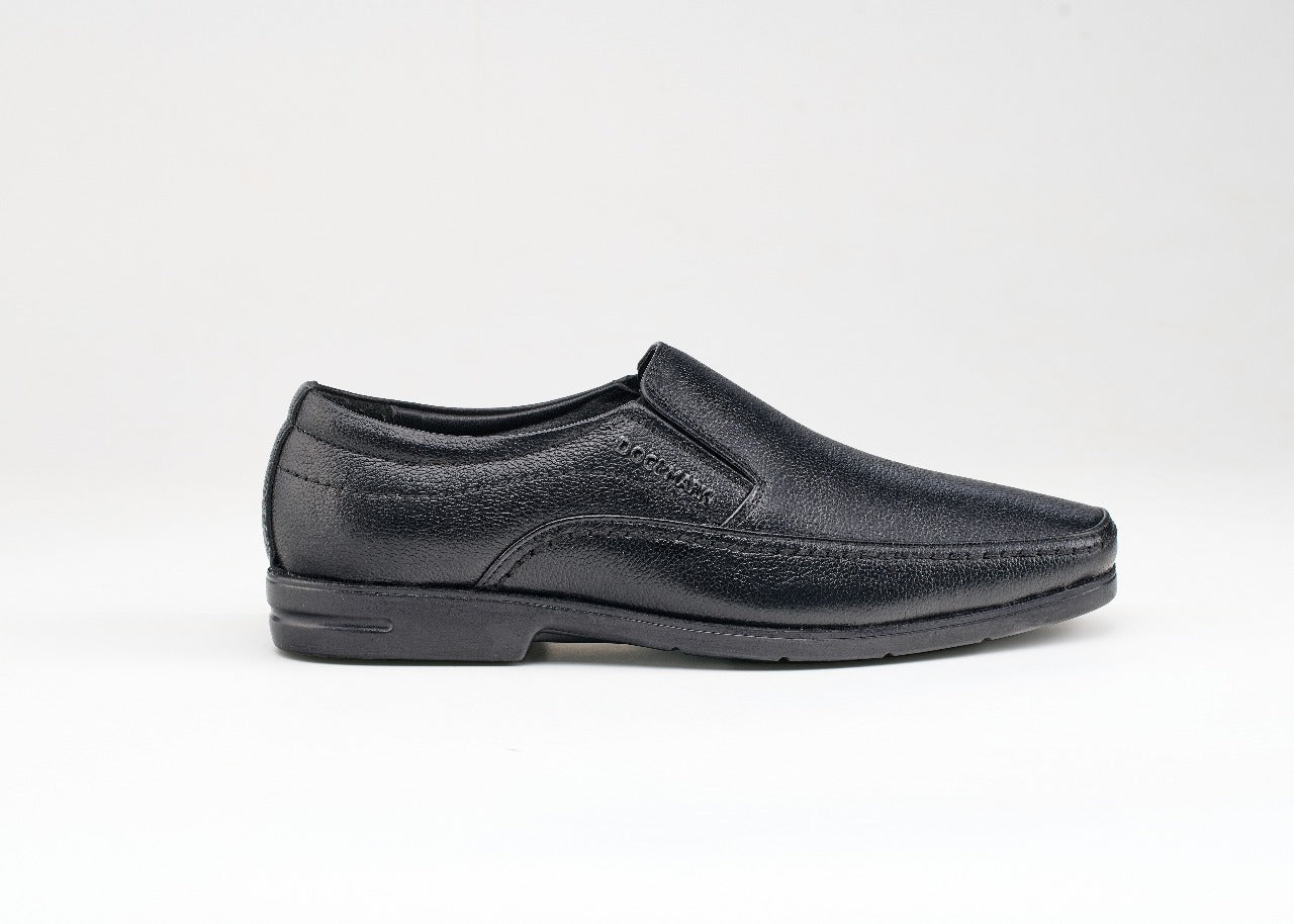 Airport-Friendly Leather Shoes 637BK & DBN