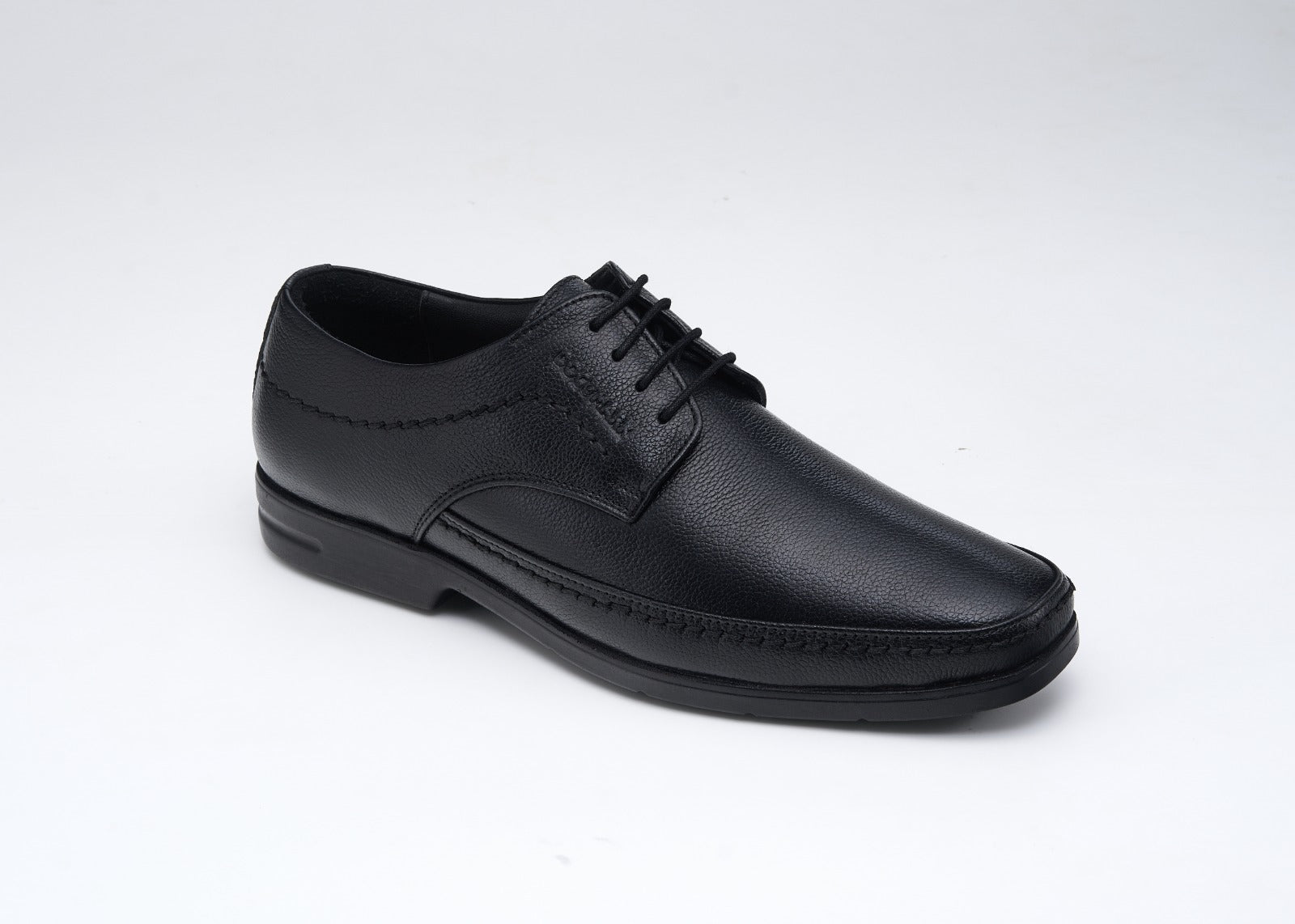 Airport-Friendly Leather Shoes 636 BK / DBN