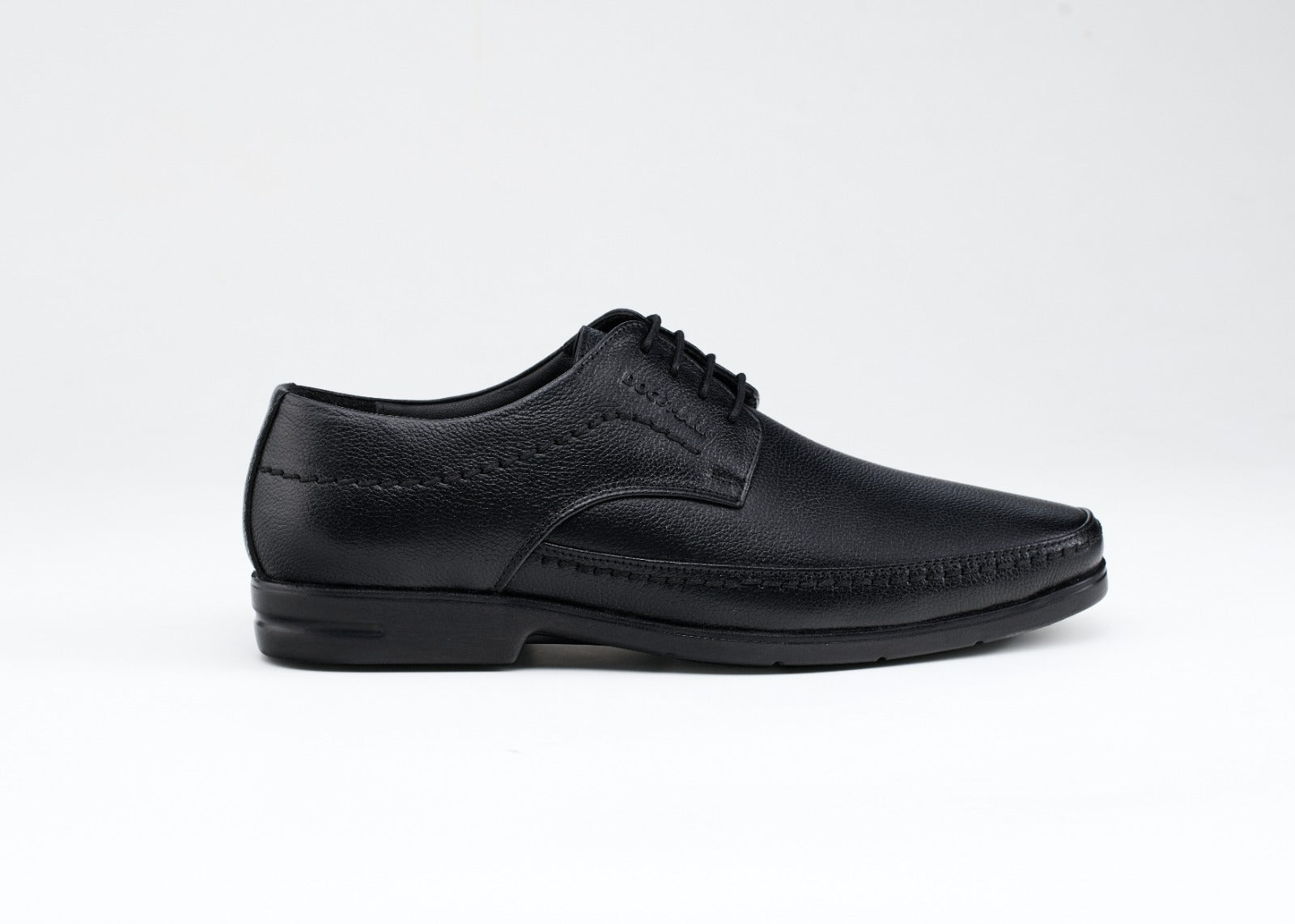 Airport-Friendly Leather Shoes 636 BK / DBN