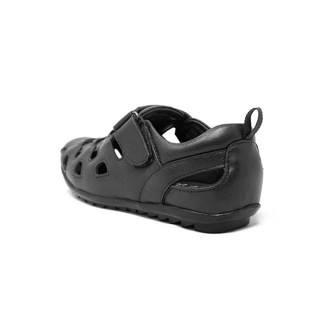 Premium Crafted Genuine Leather Roman Sandals - 1078CHRY & BK