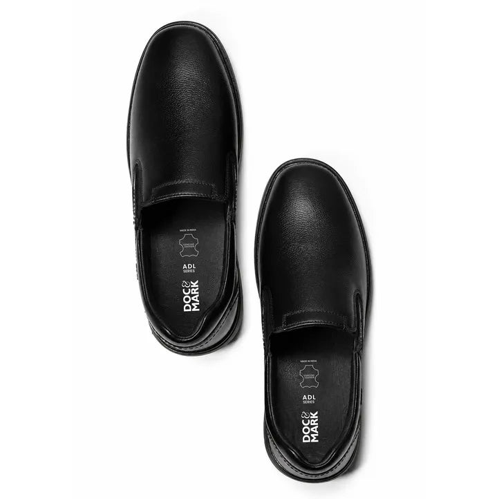 Formal Leather Shoes for Men - 886 TN/BK