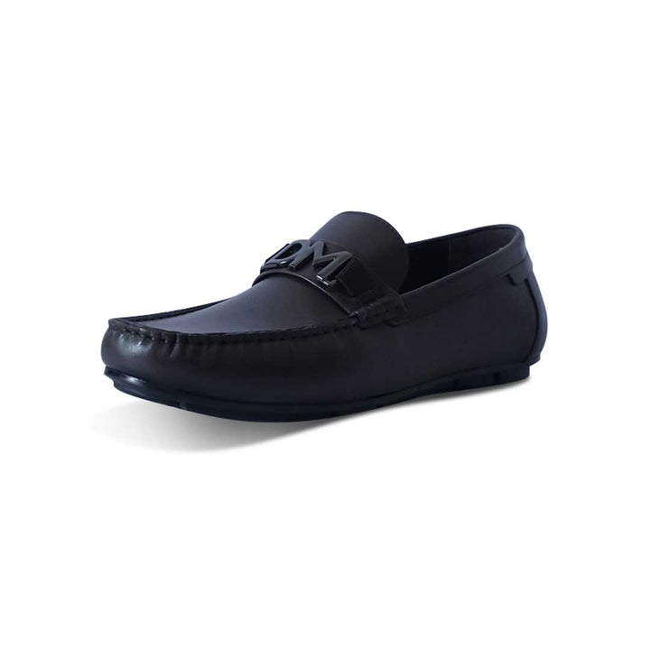 Men's Stylish Leather Loafer- 825 BK/TBC