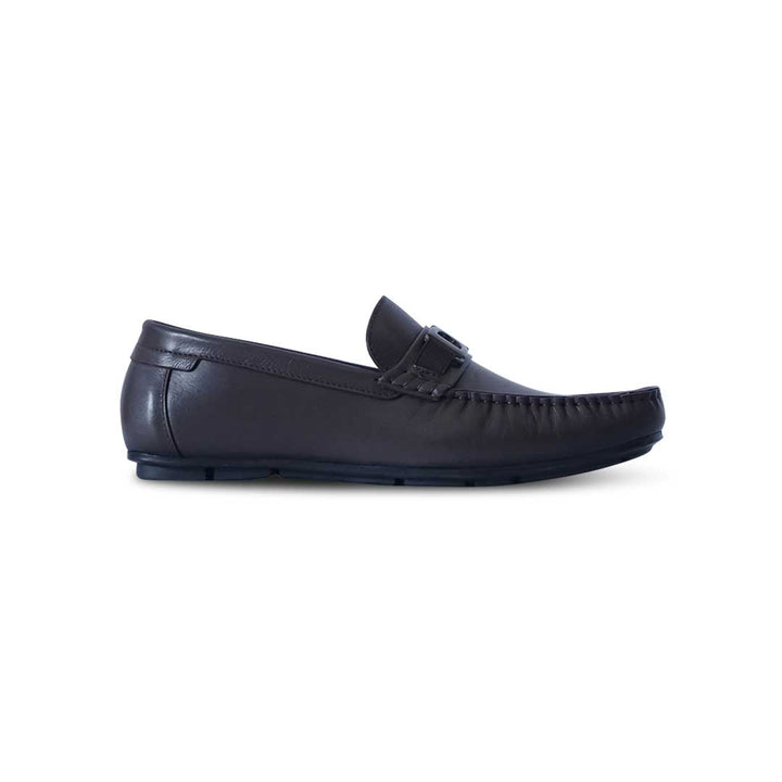 Men's Stylish Leather Loafer- 825 BK/TBC