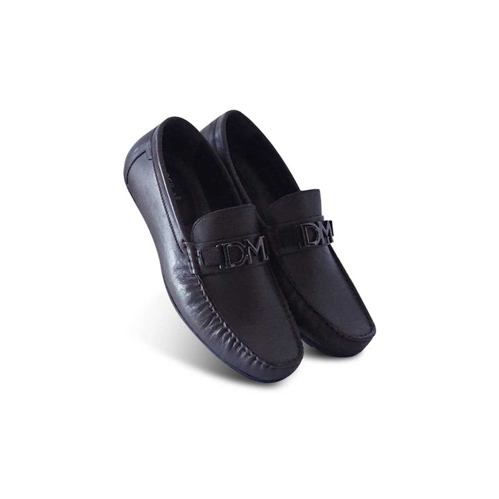 Men's Stylish Leather Loafer- 825 BK/TBC