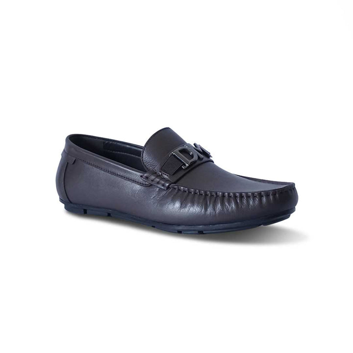Men's Stylish Leather Loafer- 825 BK/TBC