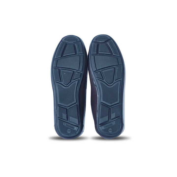 Men's Stylish Leather Loafer- 825 BK/TBC