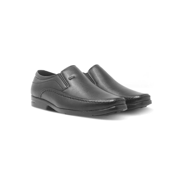 Derby and Slip-on Formal Leather Shoes - 635- BK/TN