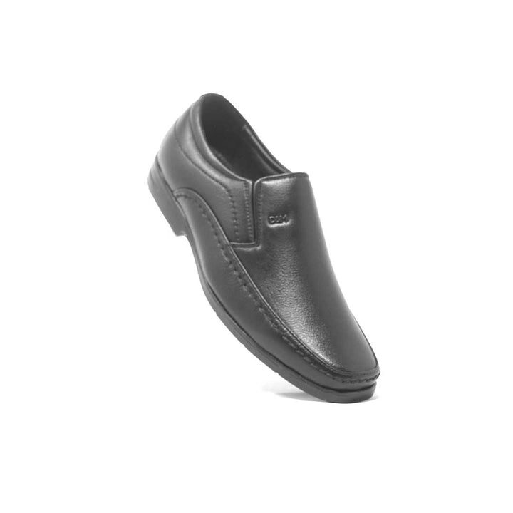 Derby and Slip-on Formal Leather Shoes - 635- BK/TN