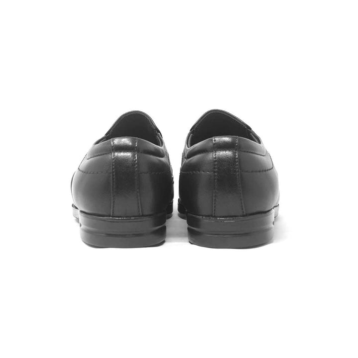 Derby and Slip-on Formal Leather Shoes - 635- BK/TN