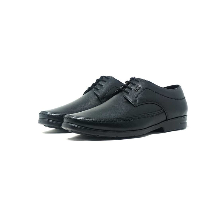 Derby and Slip-on Formal Leather Shoes - 634- BK/TN