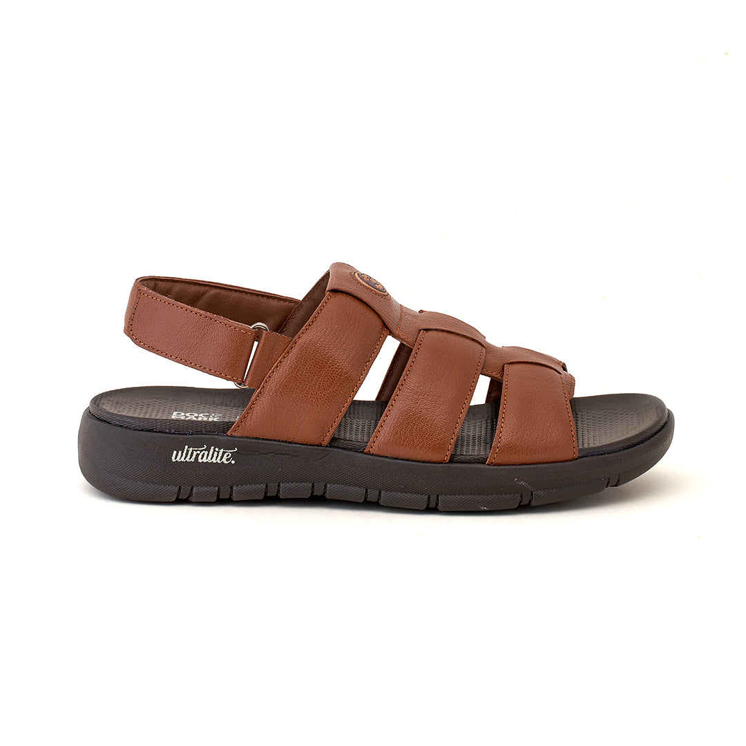 Ultralite Leather Backstrap Sandals for Men 1130 CHRY TAN