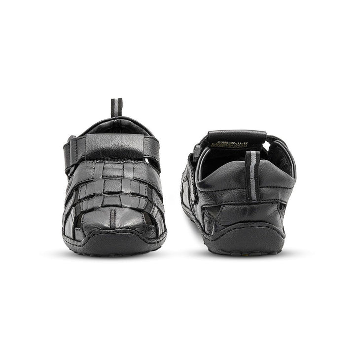 Leather Sandals for Men - 1056 BK