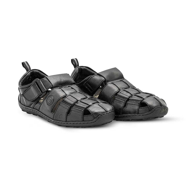 Leather Sandals for Men - 1056 BK