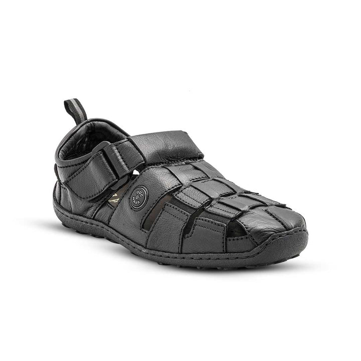 Leather Sandals for Men - 1056 BK