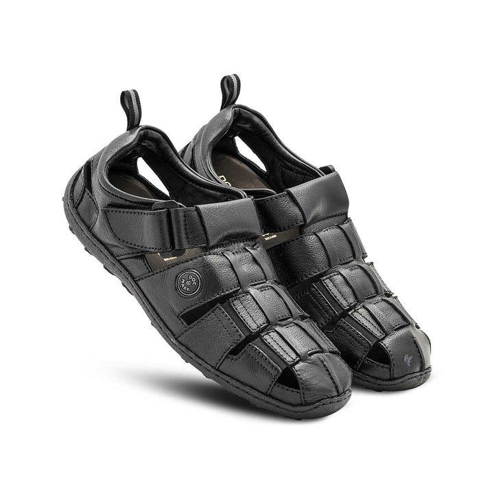 Leather Sandals for Men - 1056 BK