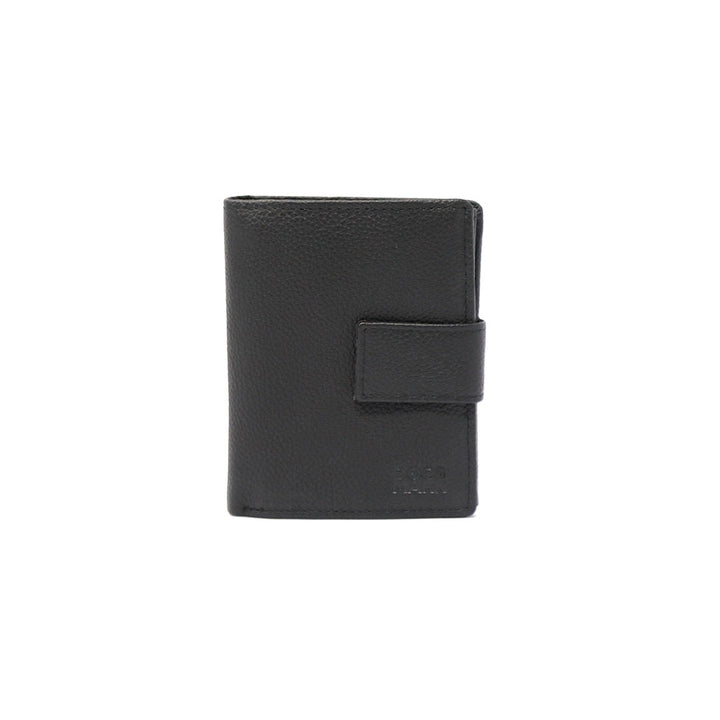 Men's Genuine leather bifold note case - MNDN43 BK/BN