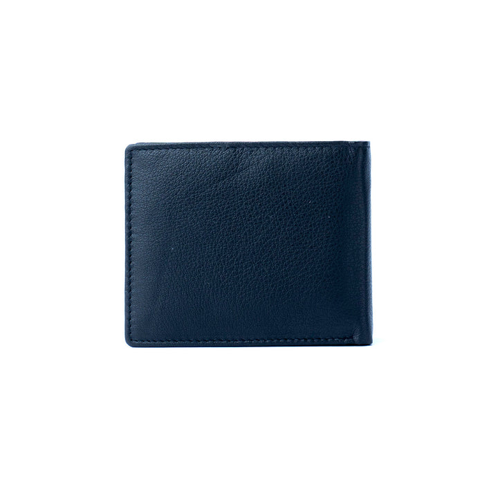 Men's RFID Protection Genuine Quality Leather Bi-Fold Wallet MNDN51 BK/BN/CHRY/TAN