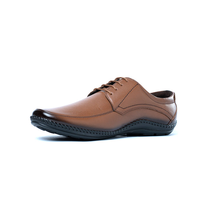 Men's Shoes Featuring Full Grain Leather - 694 TN/BK