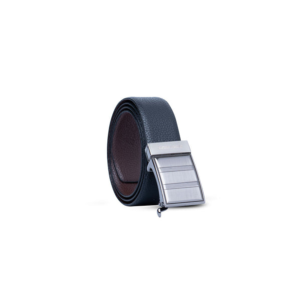 Auto Lock Turning Reversible Leather Belt for Men - ALT50 REV