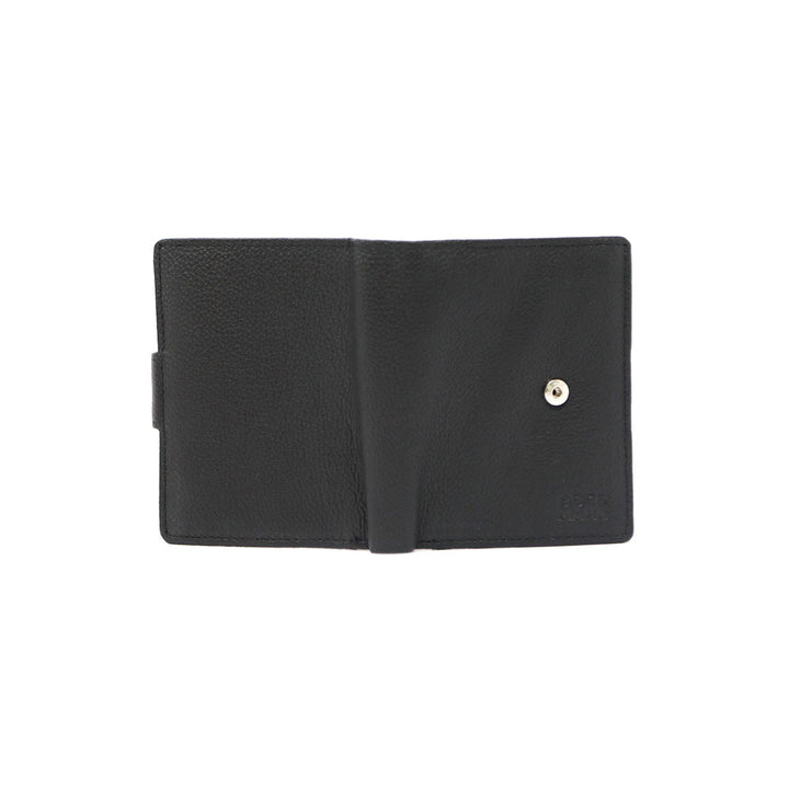 Men's Genuine leather bifold note case - MNDN43 BK/BN