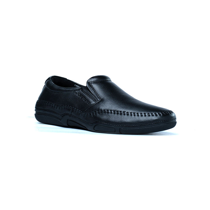 Men's Casual Shoes Crafted with Full Grain Leather  - 933 TN/BK