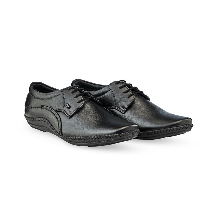 Genuine Leather Derbys Formal Shoes- 688 BK/TN